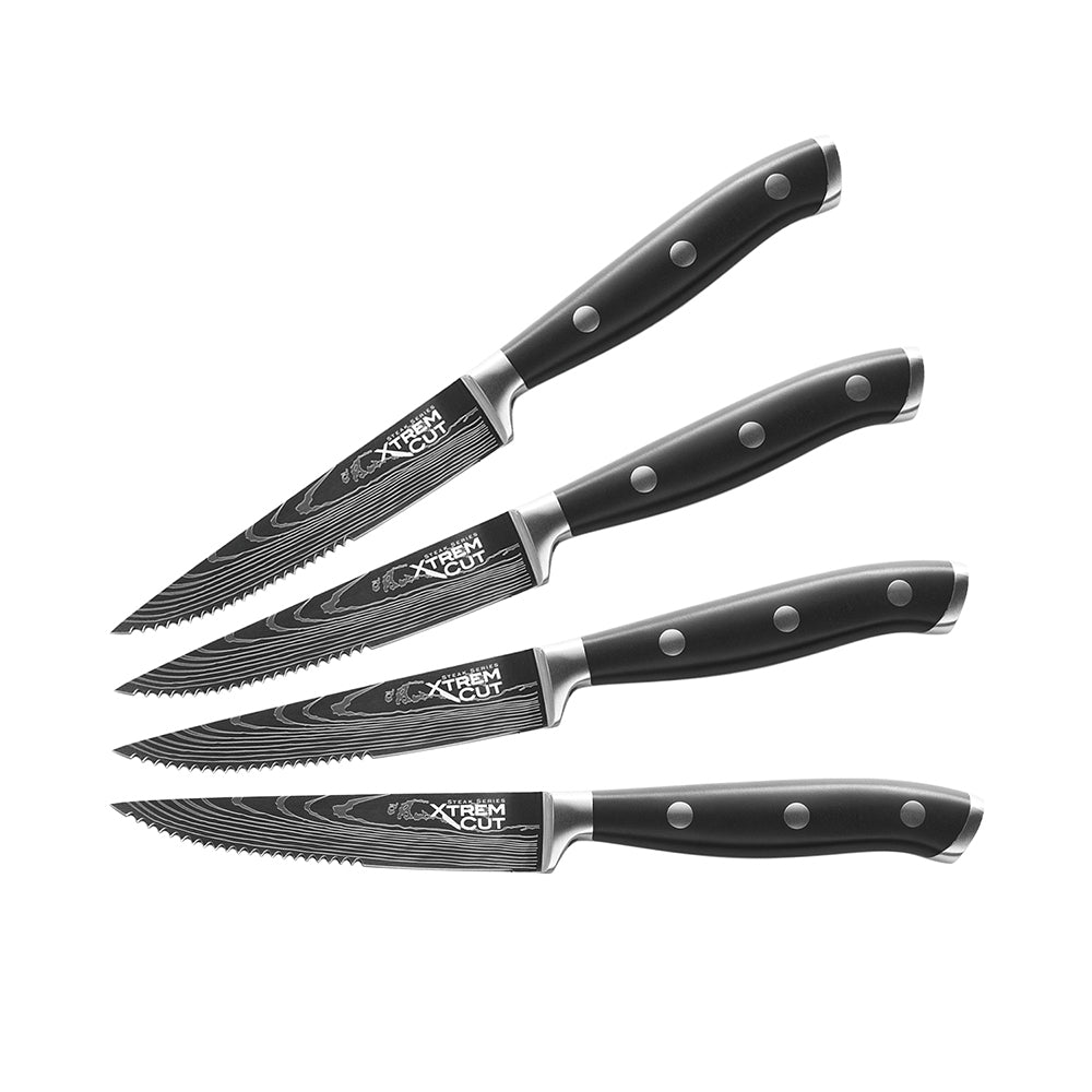 Set 4 Cuchillos Xtrem Cut Steak Series