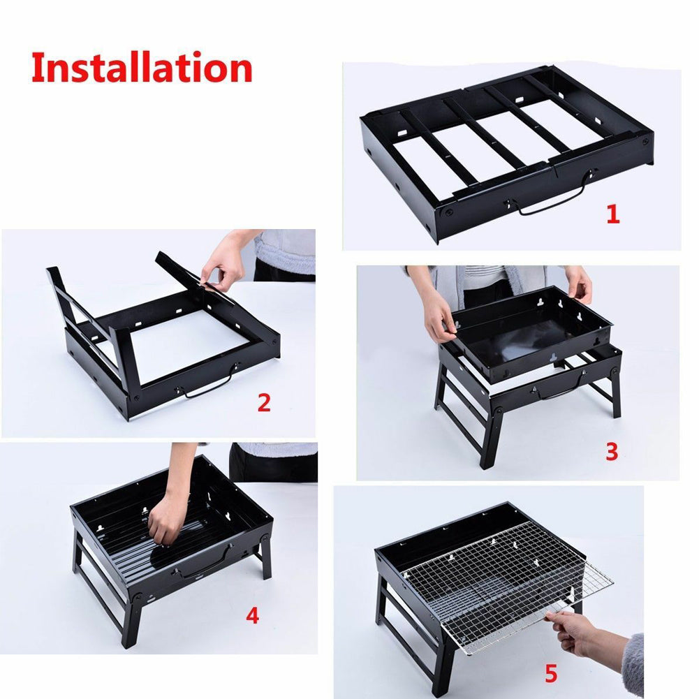 Parrillera Pórtatil Plegable para Asados