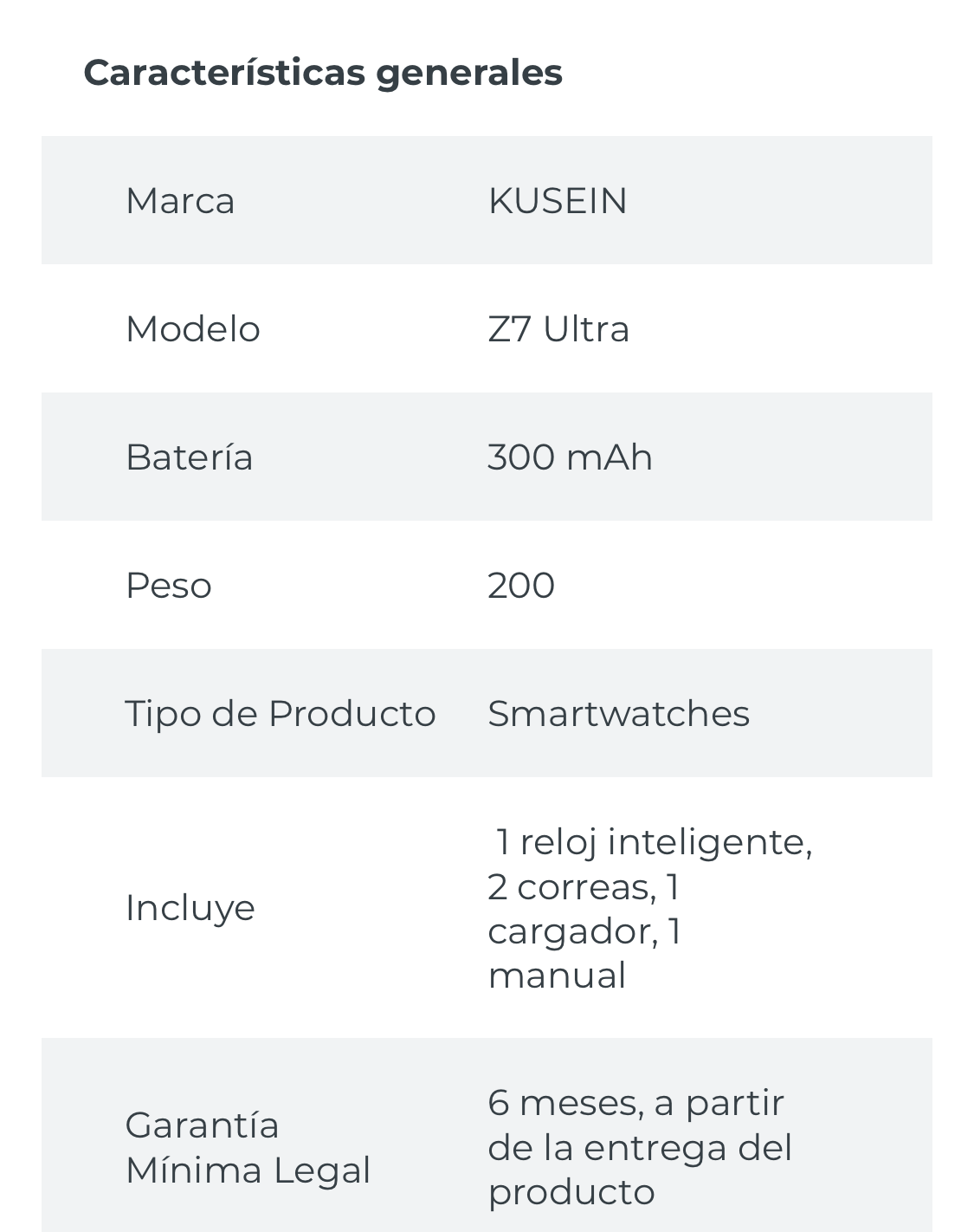 Reloj Inteligente Smartwatch Z7 Ultra